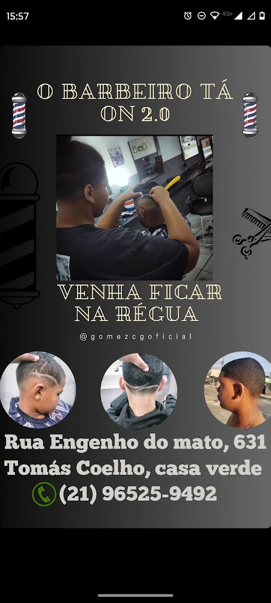 Barbearia Régua Máx Gomes